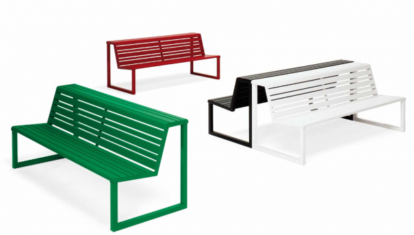 .h24 BENCH WITH DOUBLE SEAT